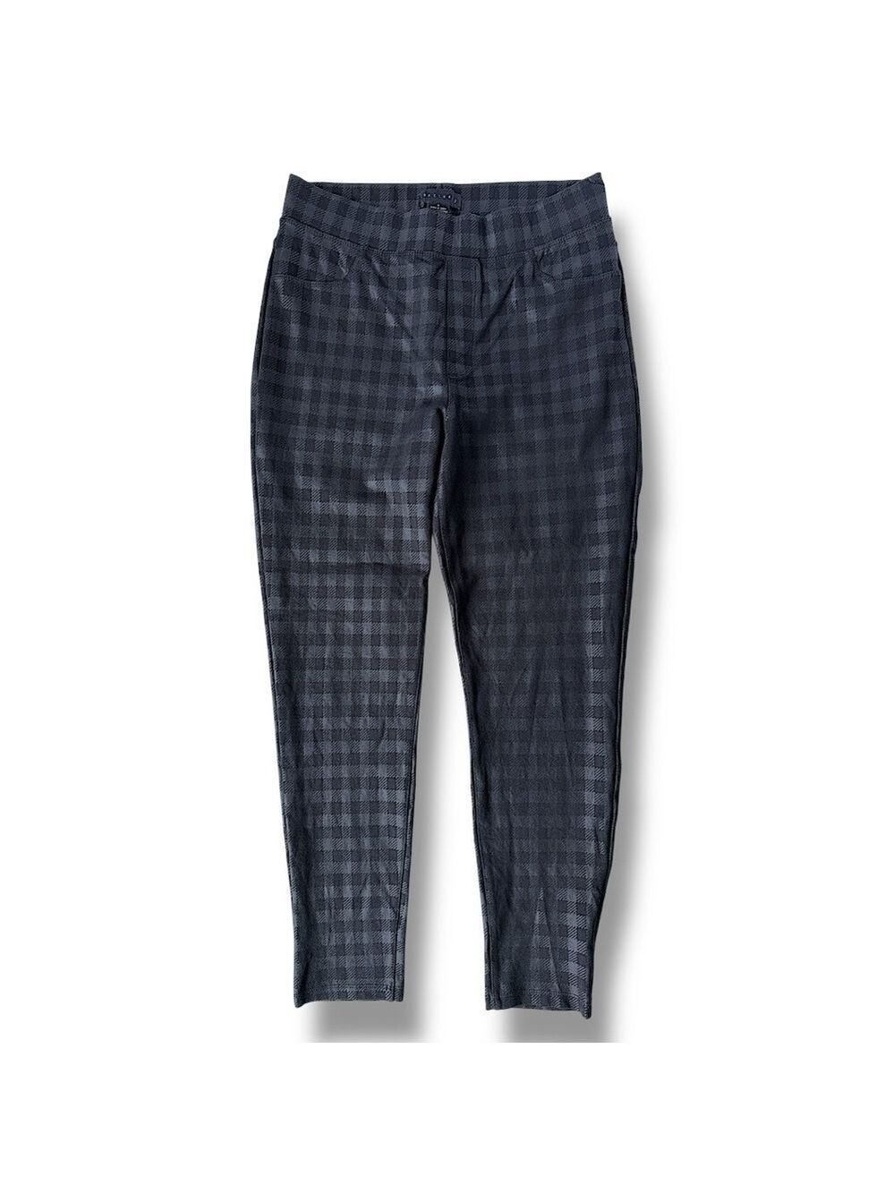 Sanctuary Runway Leggings Black Check Plaid Anthropologie Size Small